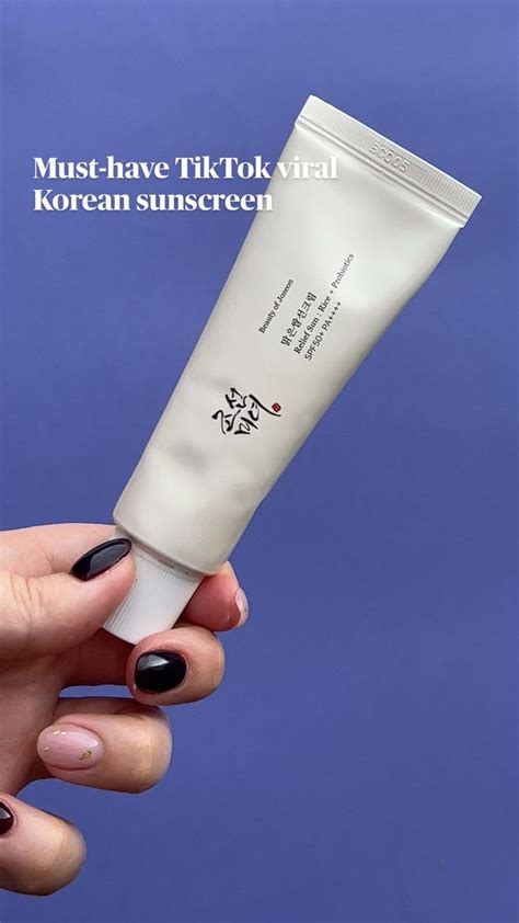 Must Have TikTok Viral Korean Sunscreen Beauty Of Joseon Sun Relief