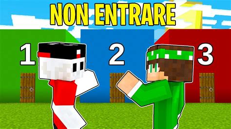 Non Entrare Mai Dentro Queste Stanze Di Minecraft Youtube