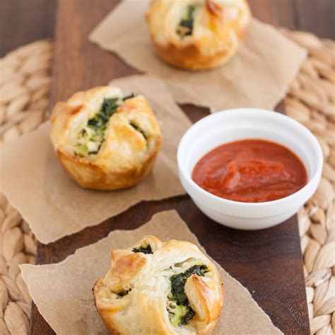 Spinach and Feta Puff Pastry Bites Recipe