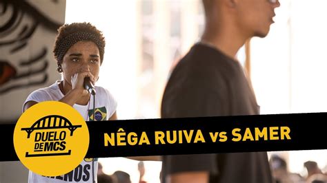 Nêga Ruiva vs Samer 1ª Fase Tradicional Duelo de MCs 09 09 18