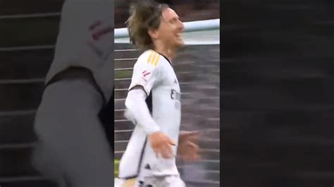 Golazo De Luka Modric Real Madrid 1 0 Sevilla YouTube