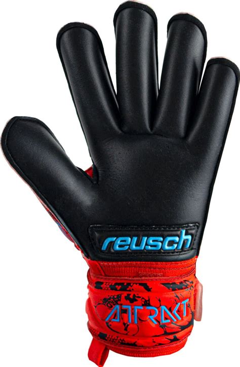 R Kawice Bramkarskie Juniorskie Attrakt Silver Roll Finger Reusch