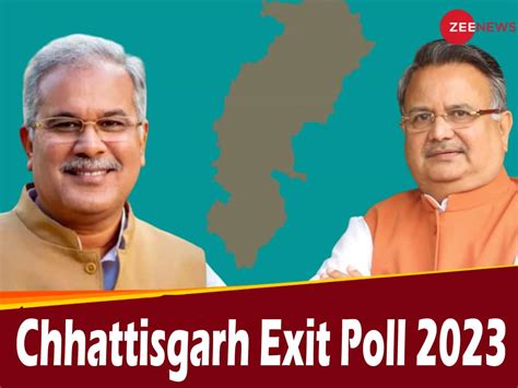 Chhattisgarh Exit Polls Results 2023 Congress Ahead Of BJP EXIT POLL