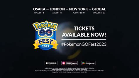 Dates For Pokémon Go Fest 2023 Announced Tickets Now Available For