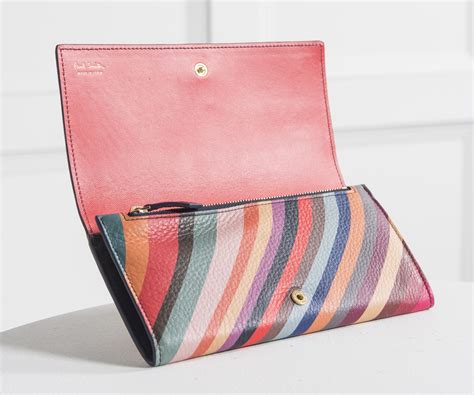 Paul Smith Tri Fold Multi Swirl Purse