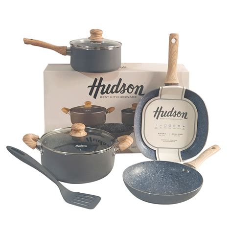 Bater A De Cocina Hudson Granito Antiadherente Pzs