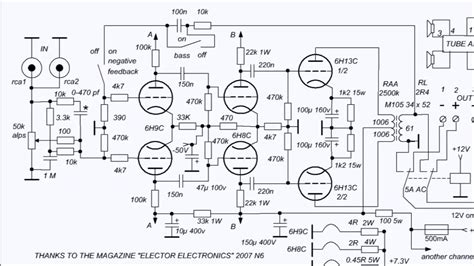 50 Watt Tube Amp Schematic