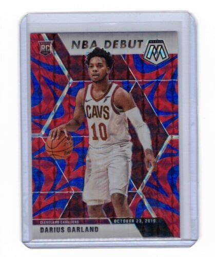 Darius Garland 2019 20 Panini Mosaic NBA Debut Reactive Blue Prizm