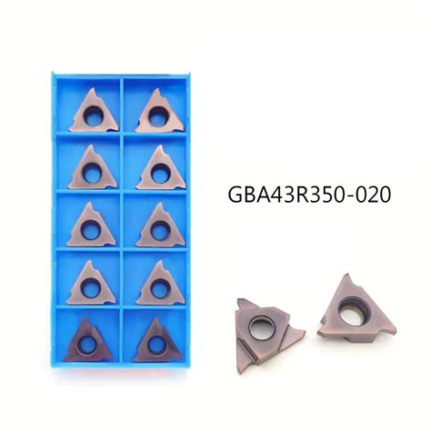 Gba R L Grooving Mengubah Karbida Bubut Sisipan Untuk Cnc Indexable