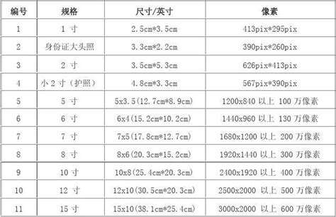 10寸照片尺寸 随意云