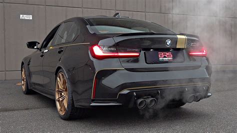 Bmw M G Competition Feat Capristo Opf Delete Exhaust Cold