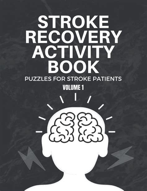 Stroke Recovery Activity Book Puzzles For Stroke Patients Volume