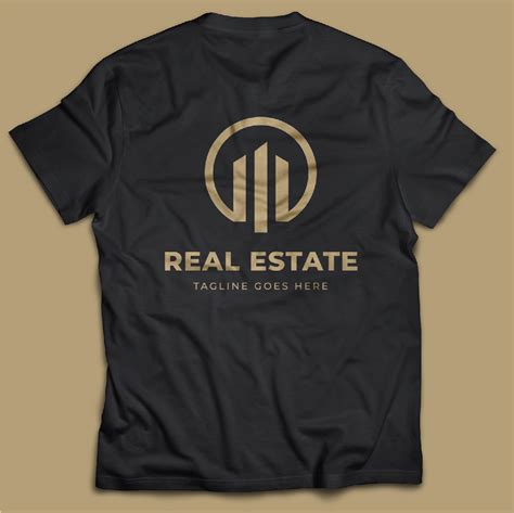 Real Estate Golden Logo Template #205103 - TemplateMonster