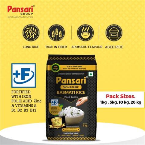 Pansari Signature Premium Basmati Rice Kg Jiomart