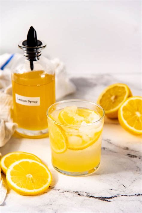 The Best Lemon Syrup Recipe The Flavor Bender