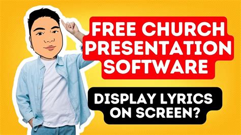 Free Church Presentation Software Holyrics Tutorial Youtube