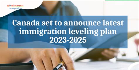 Canada Set To Announce Latest Immigration Leveling Plan 2023 2025 CiC