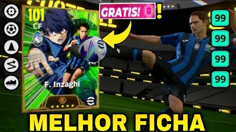 Melhor Ficha Para O Inzaghi Blue Lock No Efootball Youtube