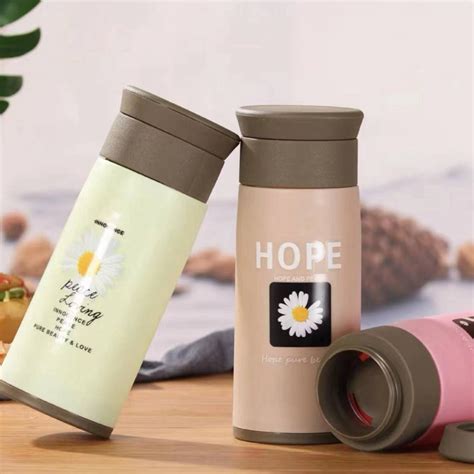 Jual Akoya Botol Minum Kaca Daisy Ml Shopee Indonesia