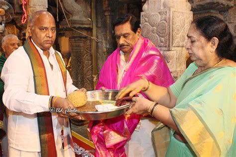 DEPUTY CM OF AP OFFERS PRAYERS IN SRIVARI TEMPLE TTD News