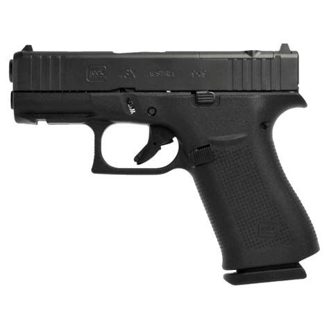 Glock G43x Mos 9mm Luger 339in Black Pistol 101 Rounds Sportsmans Warehouse