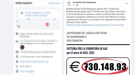 San Patrignano bolletta del gas da 730 mila euro attività a rischio