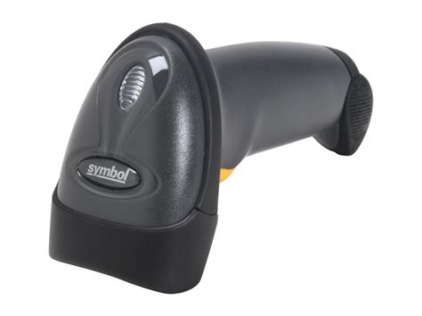 zebra symbol ls corded handheld  laser barcode scanner usb