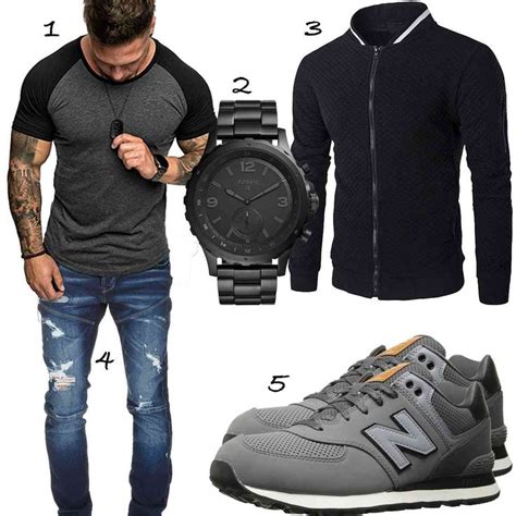 Top Herren Outfit Im Finest Trend Style Für Ein Selbstbewusstes