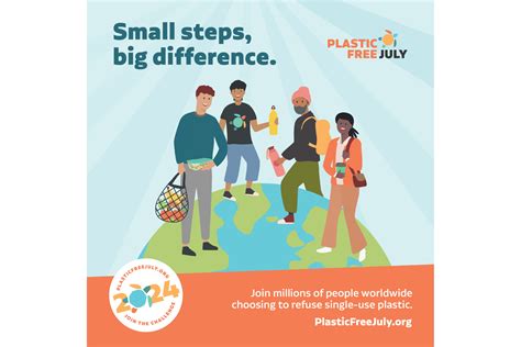 Small Steps Big Difference Plastic Free July 2024