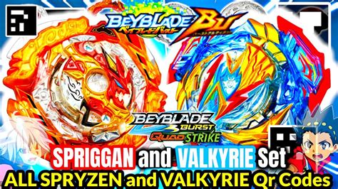 B Burst Spriggan Ultimate Vs Set All New Spryzen Valtryek Qr