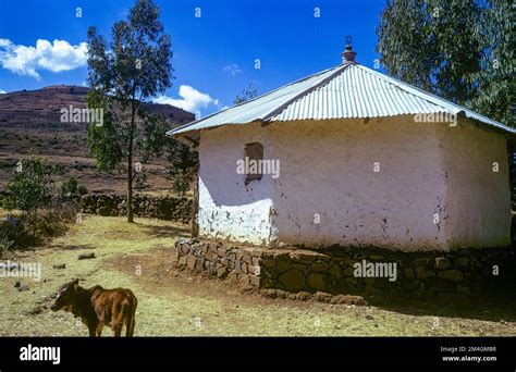 Ethiopia 1970s Falasha Jewish Village Synagogue Beta Israel