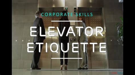 How To Practice Good Elevator Etiquette Corporate Skills