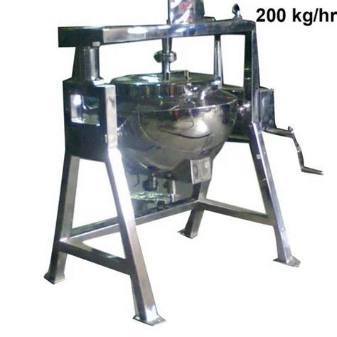 Stainless Steel Tilting Paste Kettle Machine At Rs In Vasai