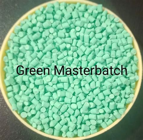 Green Masterbatches Packaging Size 25kg At Best Price In New Delhi