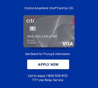 Costco Anywhere Visa Cards By Citi | Costco Travel