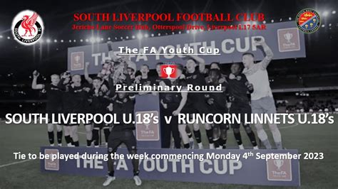 South Liverpool Fc On Twitter 🏆⚽️ The Fa Youth Cup 2023 24 Once Again