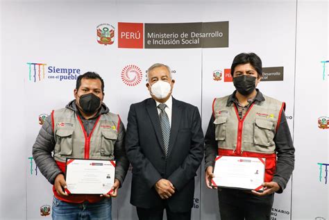 Midis On Twitter El Midis Y Sineaceperu Certificaron A Nuevos