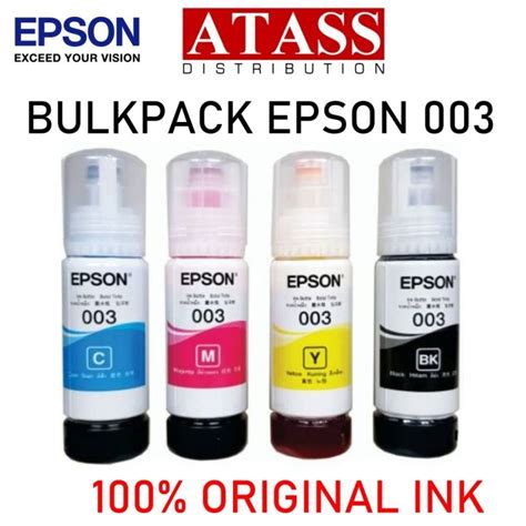 Epson Original Ink Bottle C T V For Epson L L Cyan