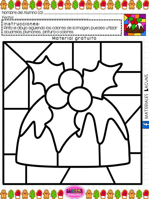 Mi Cuaderno Navide O De Arte Para Colorear P Gina Imagenes Educativas