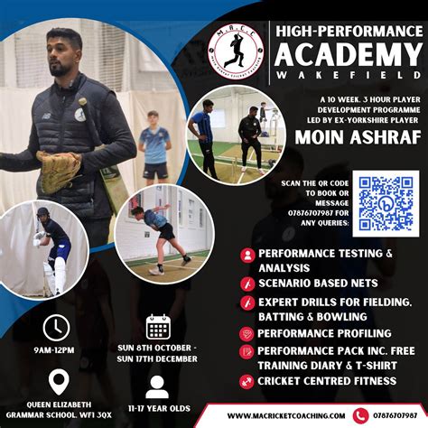 junior head coach moin ashraf morley cricket club facebook