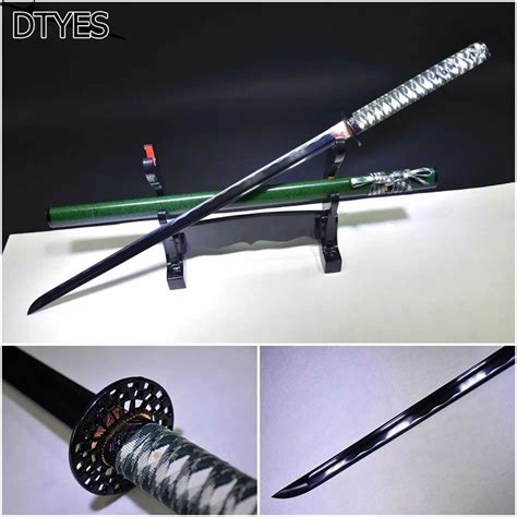 Ninja Straight Sword High Carbon Steel Samurai Sword Handmade Katana