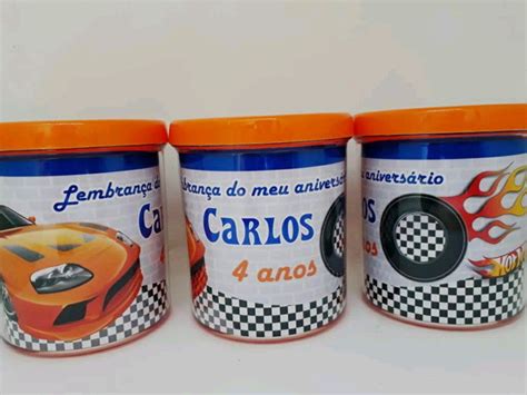 Lembrancinha Hot Wheels Caneca Elo Produtos Especiais