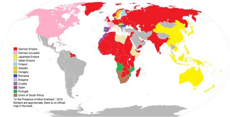 Los Mapas Del Mundo Si Hitler Hubiera Ganado La Guerra Podrían Ser Parecidos A Estos