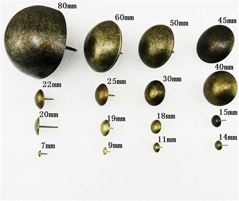Chiodi Decorativi Rotondi In Ferro Refiined Perni Per Mobili Perni Per