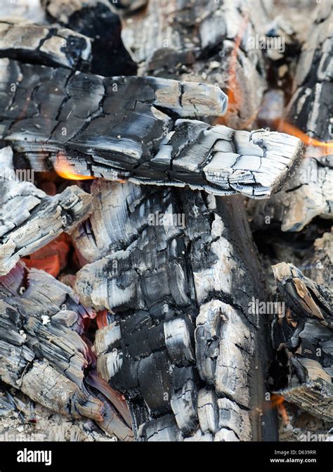 Very Hot Campfire Close Up Stock Photo Alamy