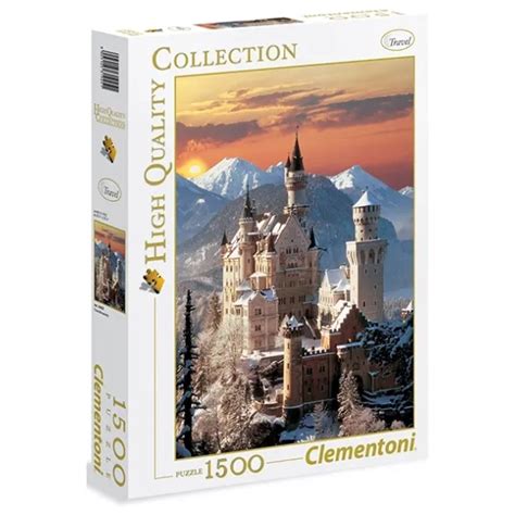 Neuschwanstein Im Winter Puzzle Von Clementoni Online Kaufen