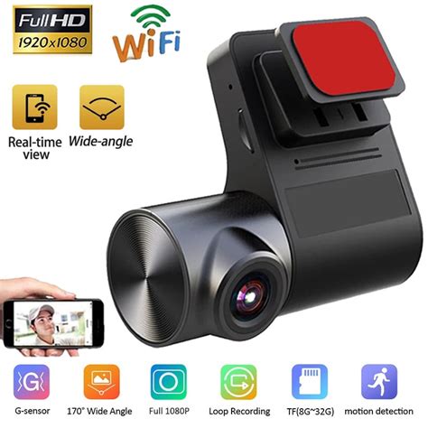 HD 1080P Car DVR 170 Degree Vide Angle Mini Hidden Dash Cam Video