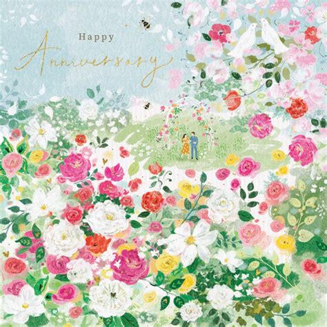 Roses Anniversary Card