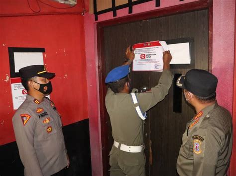 Nekat Beroperasi Saat Ppkm Thm Di Pangkalpinang Disegel