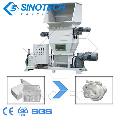 Sinotech Foam Hot Melting Recycling Machinery Hot Melted Blocks